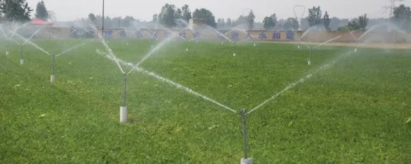 节水灌溉新技术，污水喷灌是开源节流的新型灌溉方法